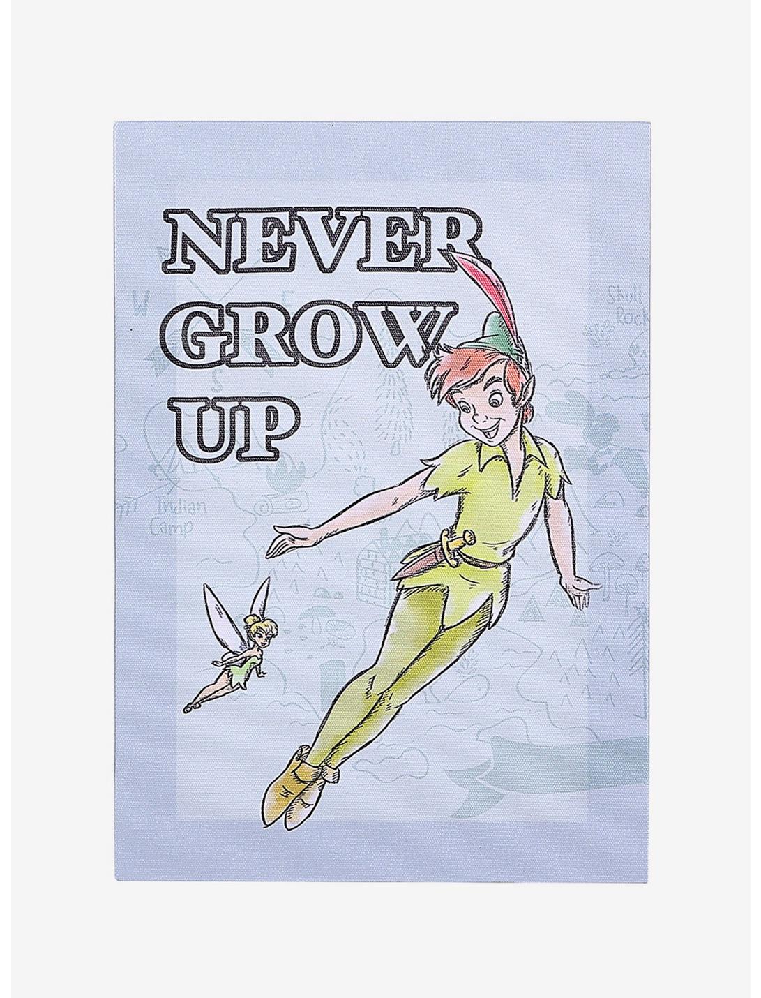 Disney Peter Pan Never Grow Up Canvas Wall Art, , hi-res