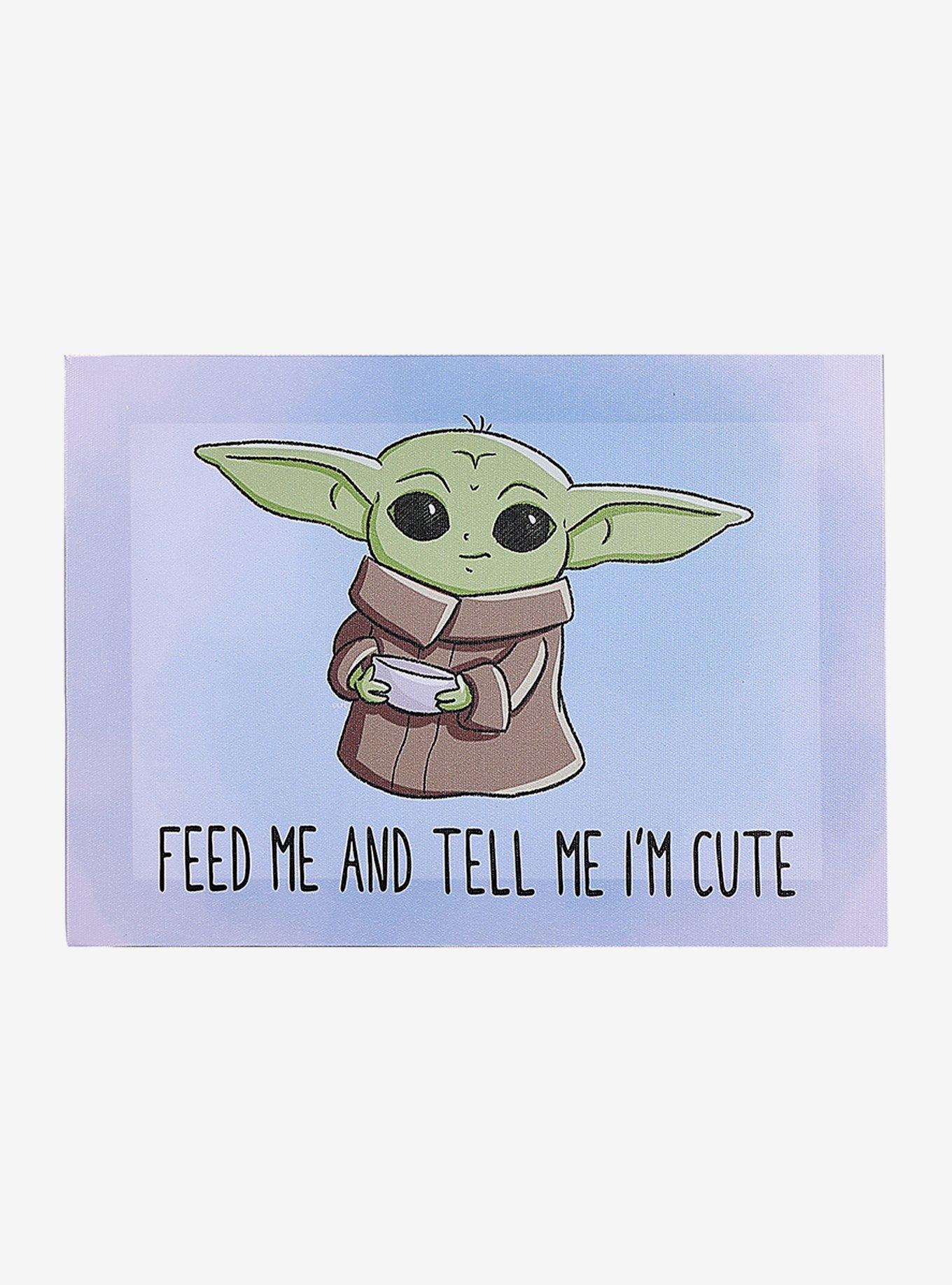 Star Wars The Mandalorian The Child Canvas Wall Art, , hi-res