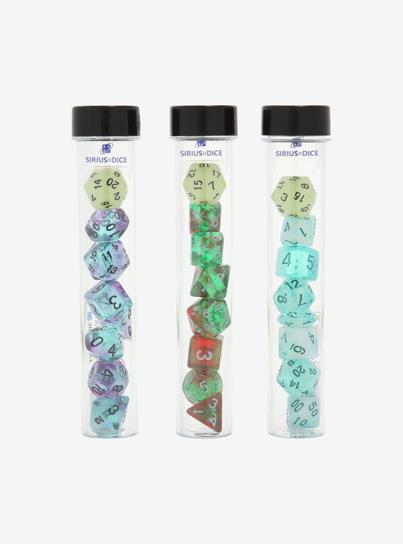 Sirius Glow Assorted Blind Polyhedral Dice Set, , hi-res