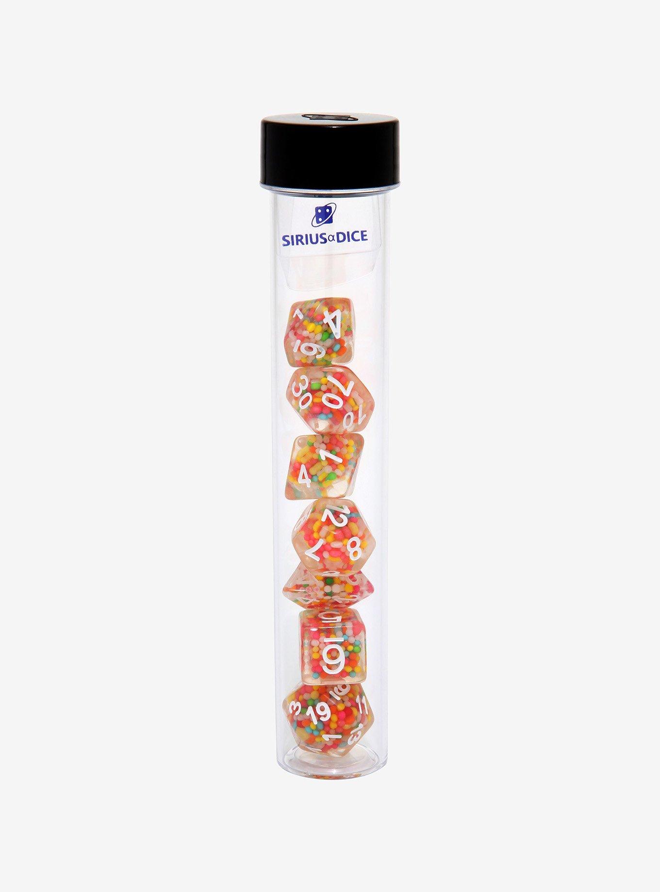 Sirius Multi Sprinkle Dice Set Hot Topic Exclusive, , hi-res