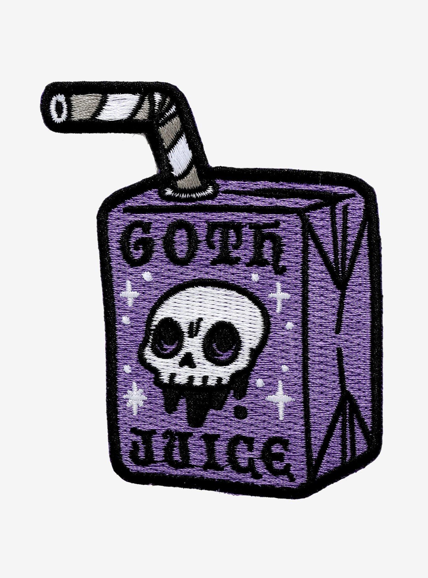 Goth Patches & Pins, Cool Iron On Badges