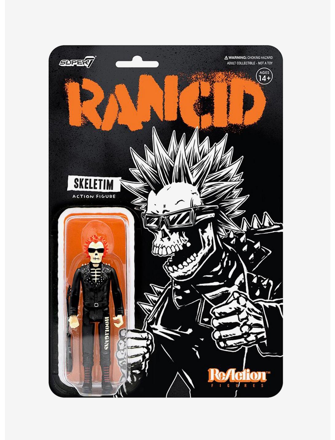 Super7 ReAction Rancid Skeletim (Charged) Collectible Action Figure, , hi-res