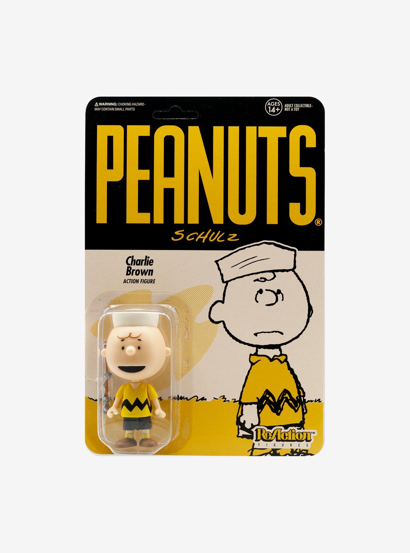 Super7 ReAction Peanuts Camp Charlie Brown Collectible Action Figure, , hi-res