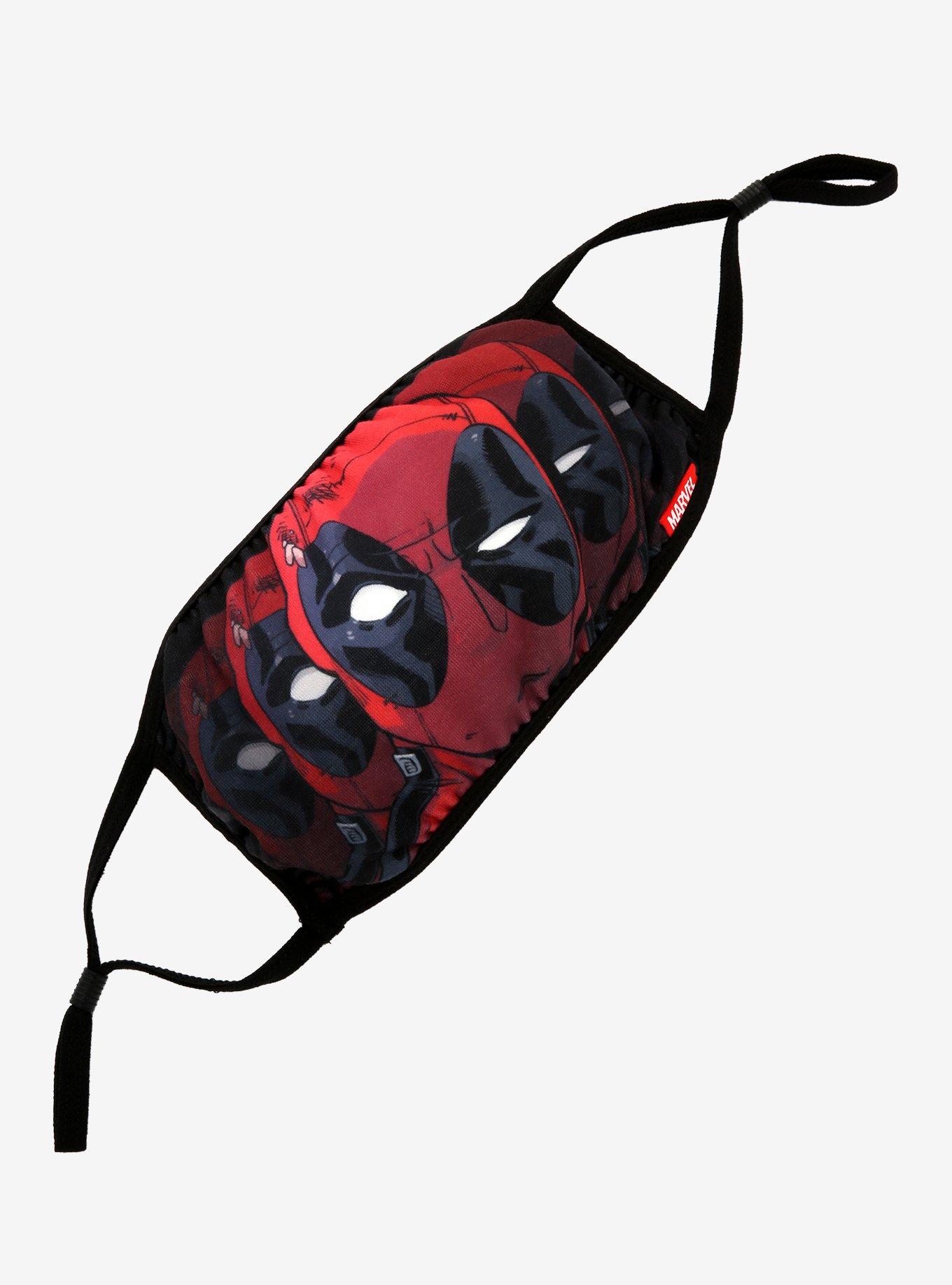 Marvel Deadpool Blur Fashion Face Mask, , hi-res
