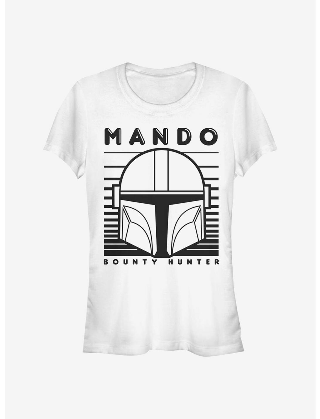Star Wars The Mandalorian Mando The Way Girls T-Shirt, WHITE, hi-res