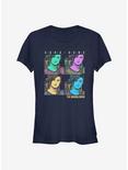 Star Wars The Mandalorian Cara Dune Box Girls T-Shirt, NAVY, hi-res
