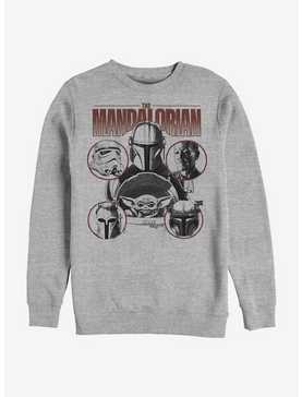Star Wars The Mandalorian Favored Odds Crew Sweatshirt, , hi-res