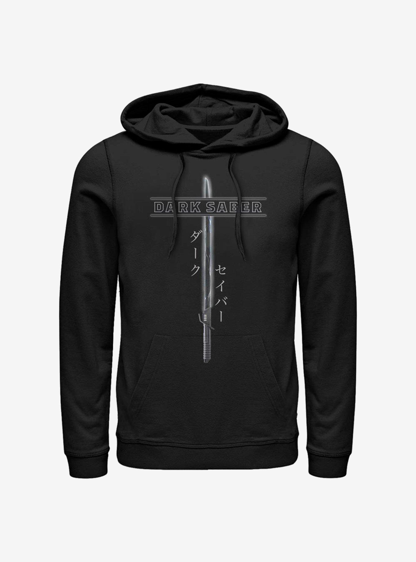 Star Wars The Mandalorian Dark Saber Hoodie, BLACK, hi-res