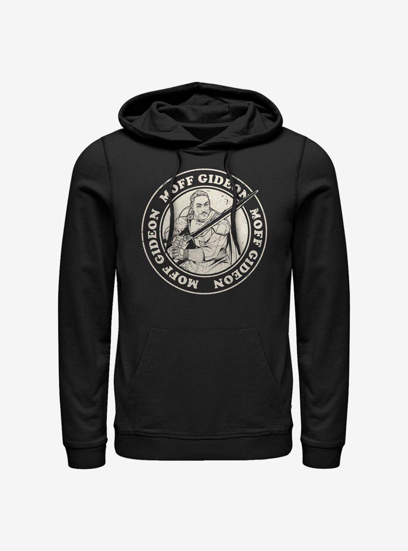 Star Wars The Mandalorian Moff Gideon Circle Hoodie, BLACK, hi-res