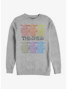 Star Wars The Mandalorian Vintage The Child Crew Sweatshirt, , hi-res
