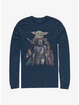 Star Wars The Mandalorian Poster Long-Sleeve T-Shirt, , hi-res