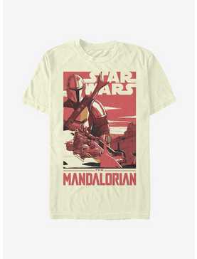 Star Wars The Mandalorian Mad Mando Poster T-Shirt, , hi-res