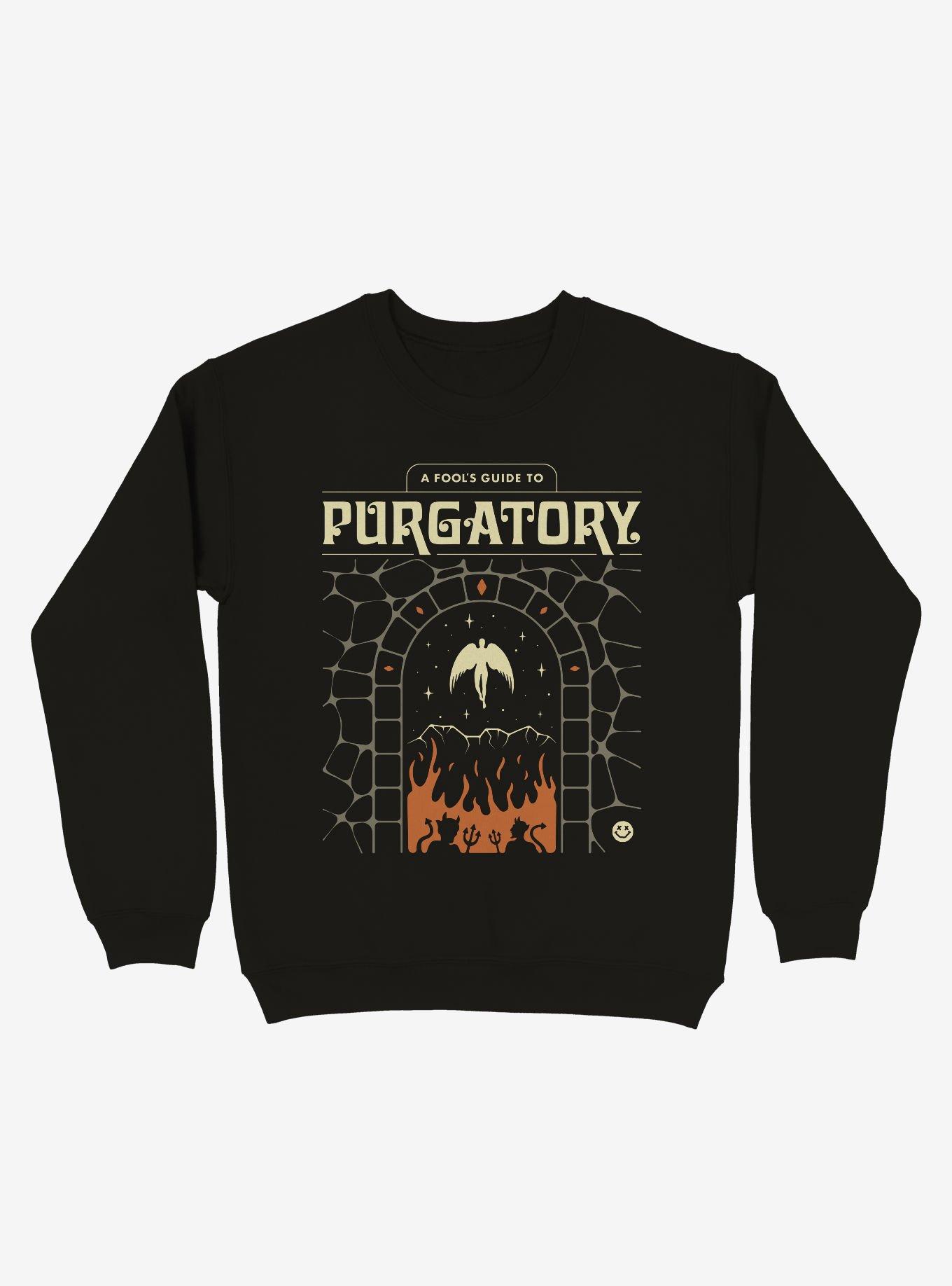 A Fool's Guide To Purgatory Crew Sweatshirt, , hi-res