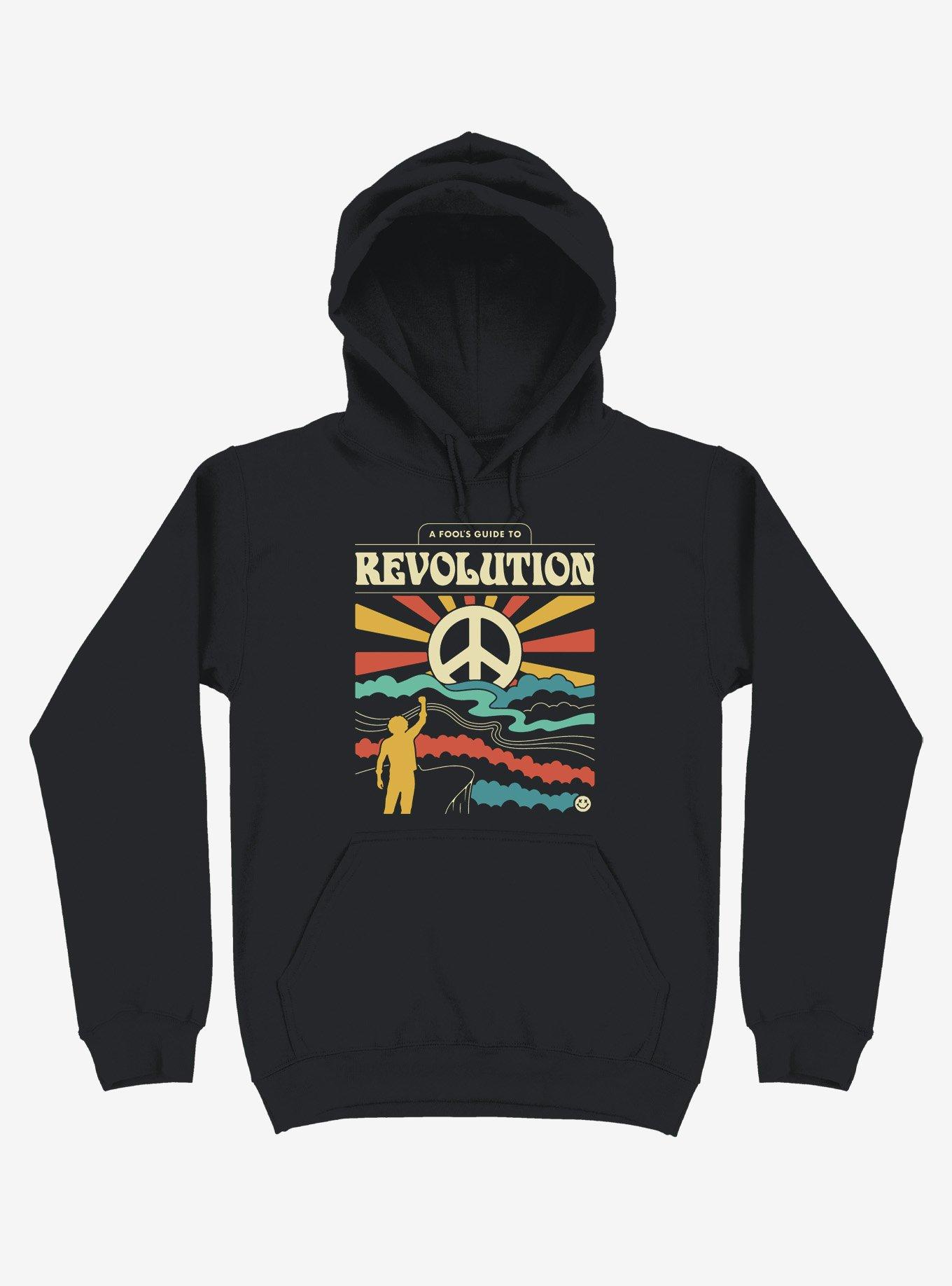 A Fool's Guide To Revolution Hoodie, BLACK, hi-res