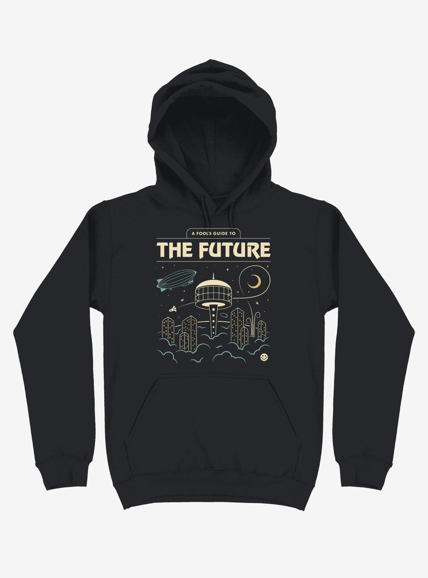 A Fool's Guide To The Future Hoodie, BLACK, hi-res