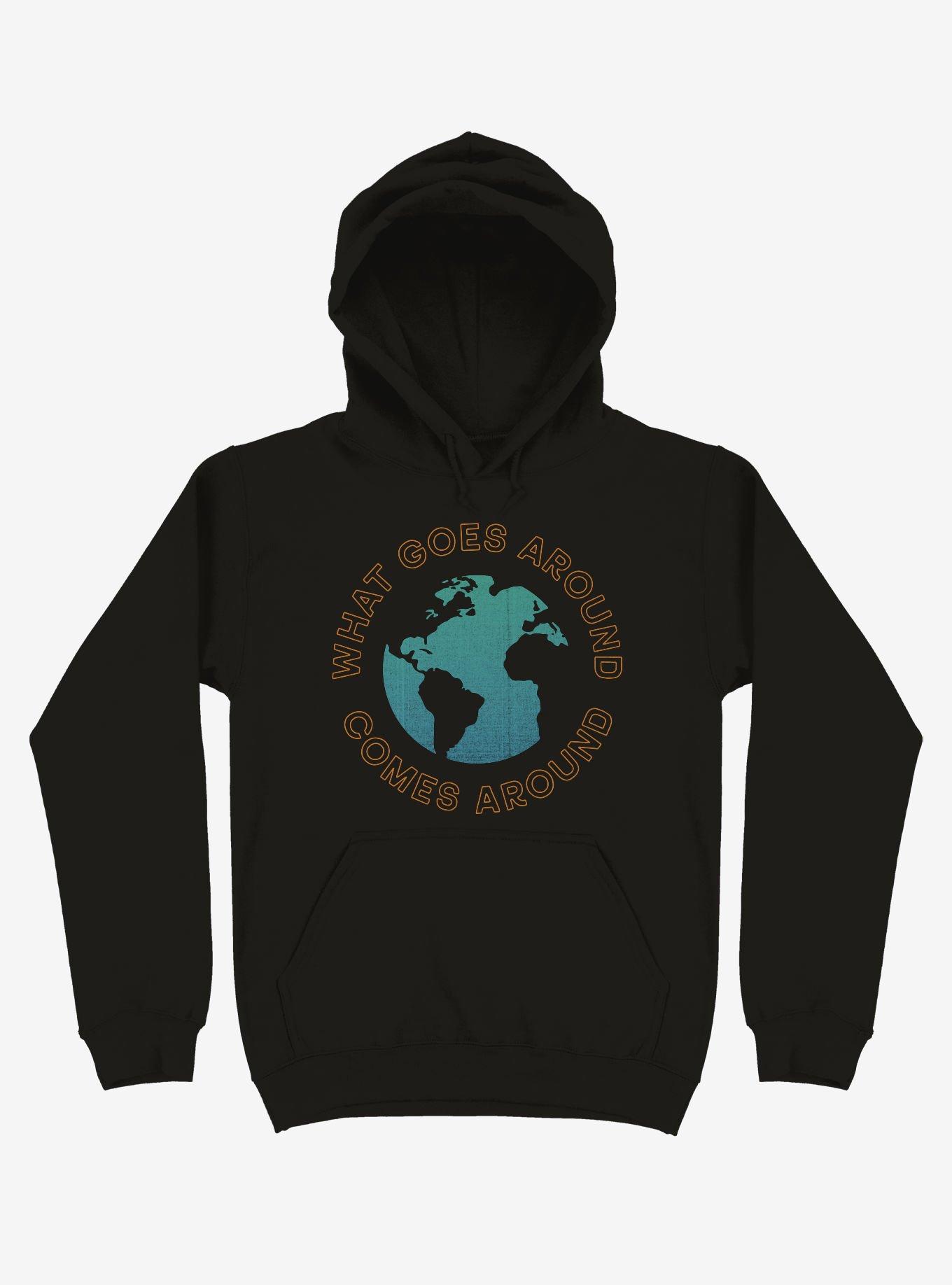 What Goes Around Comes Around Earth Hoodie, , hi-res
