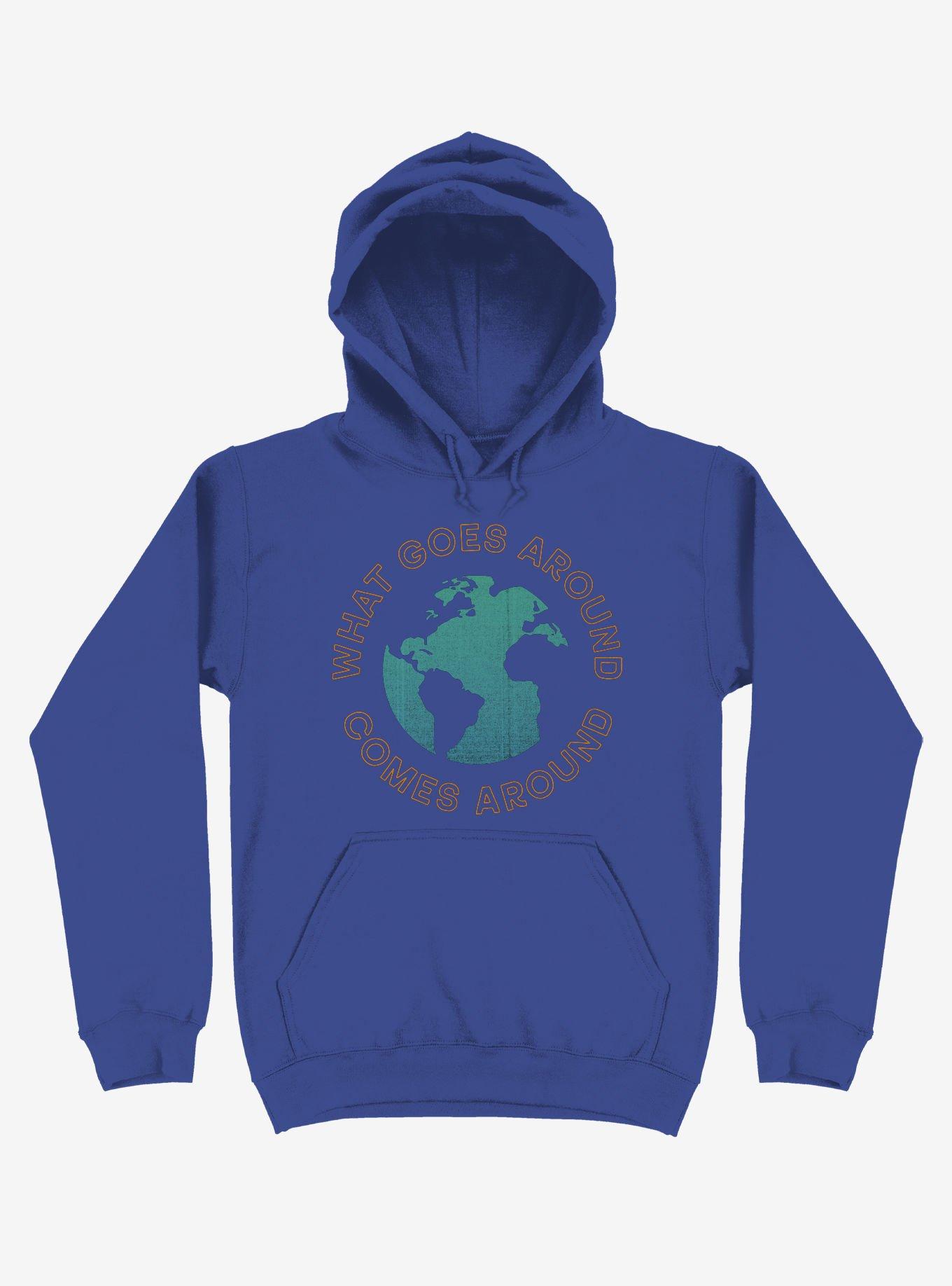 What Goes Around Comes Around Earth Hoodie, , hi-res