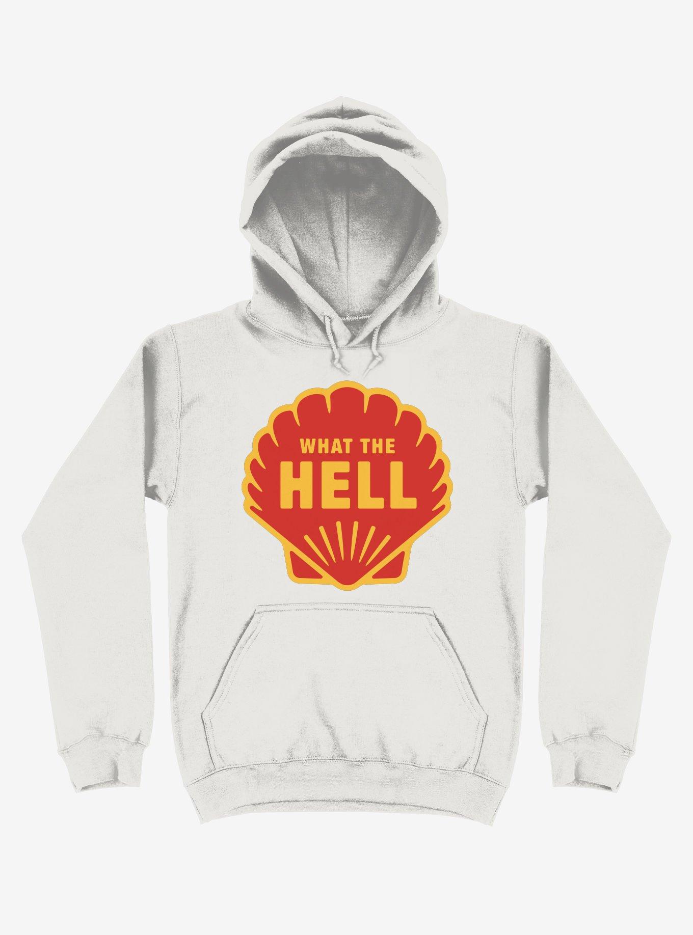 What The Hell Shell Hoodie, WHITE, hi-res