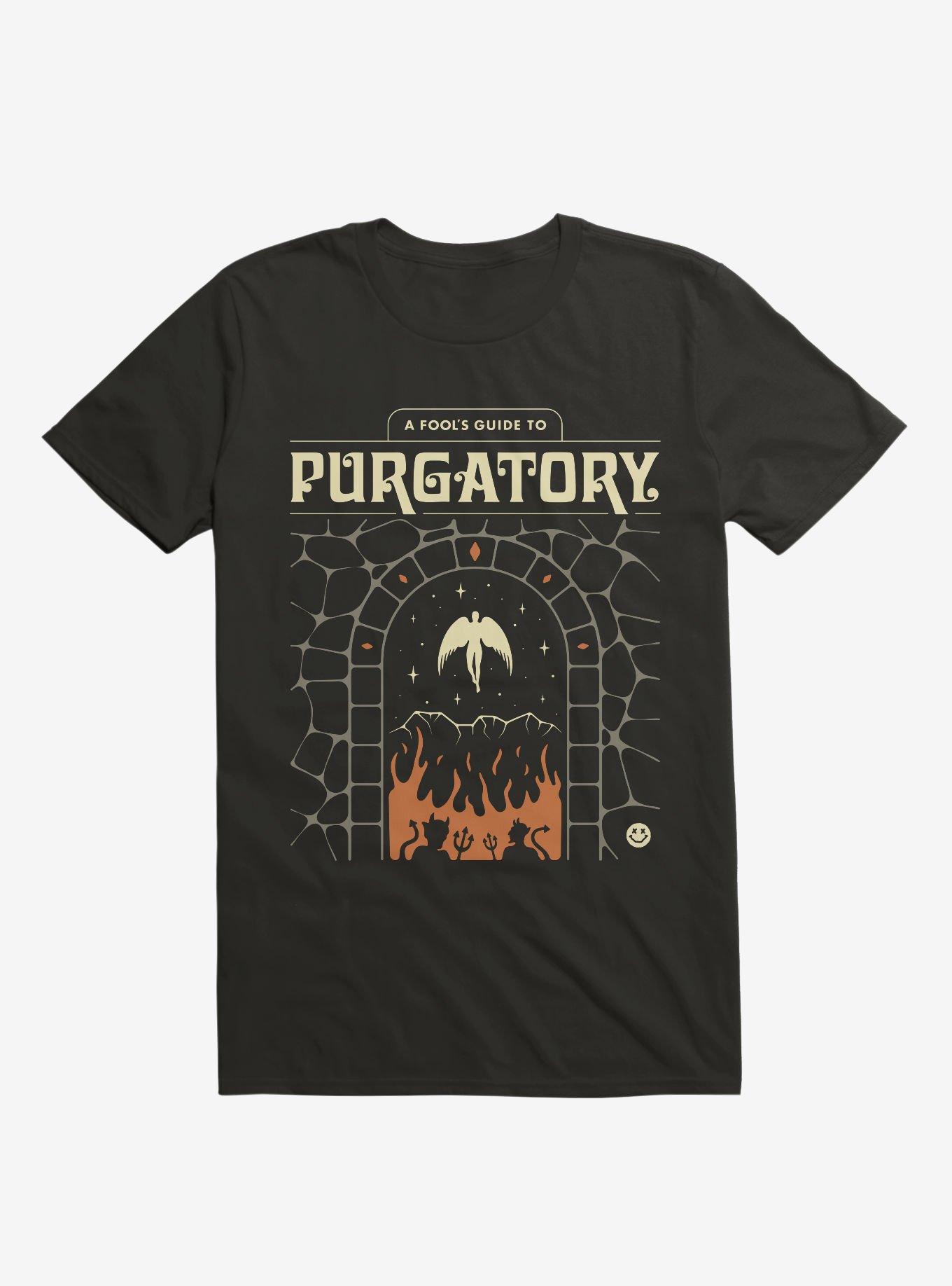 A Fool's Guide To Purgatory T-Shirt, BLACK, hi-res