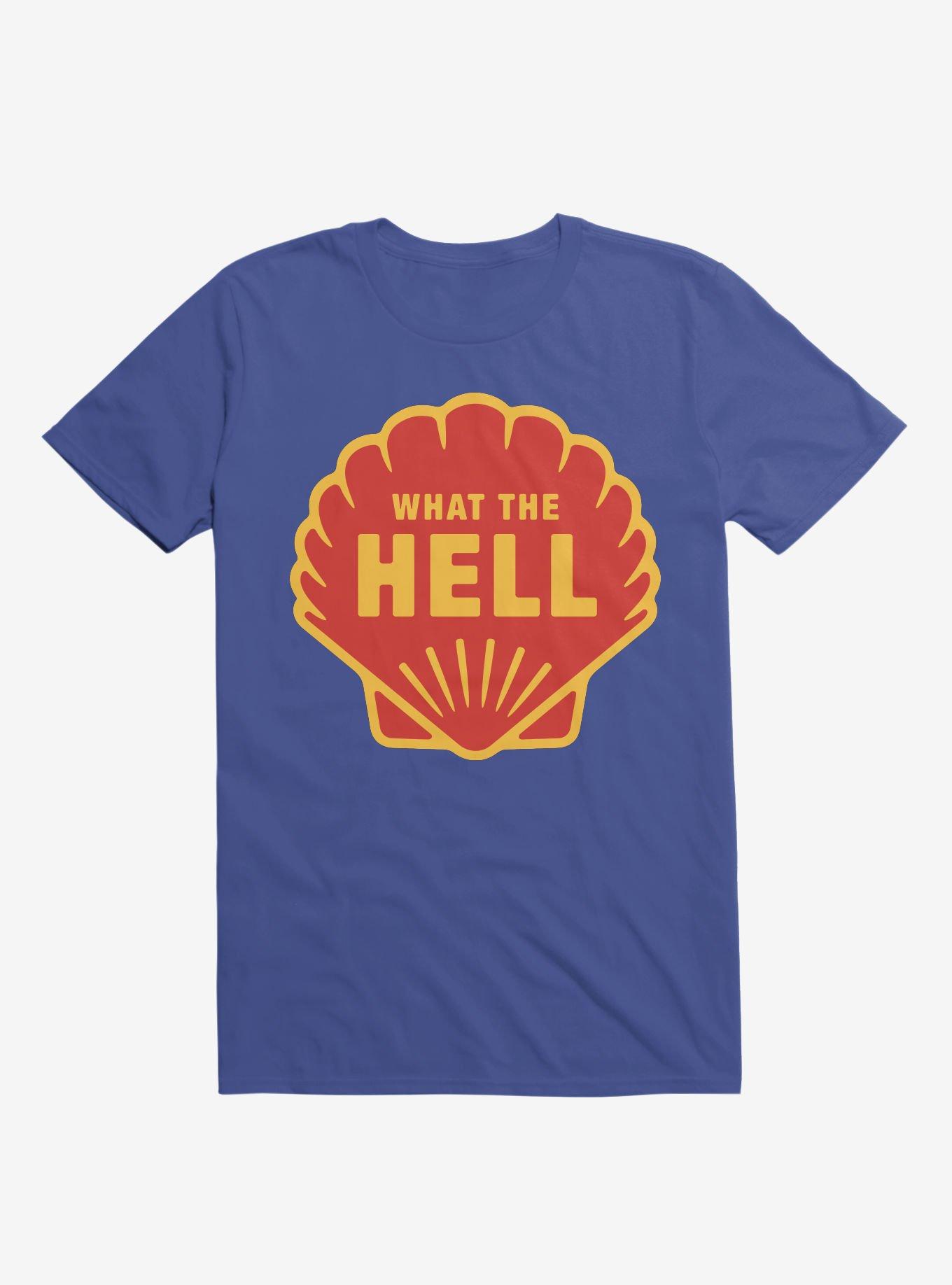 What The Hell Shell T-Shirt, ROYAL, hi-res