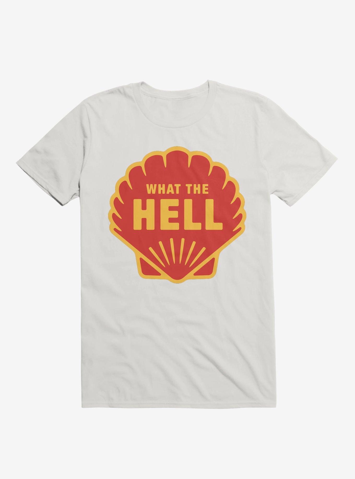 What The Hell Shell T-Shirt, WHITE, hi-res