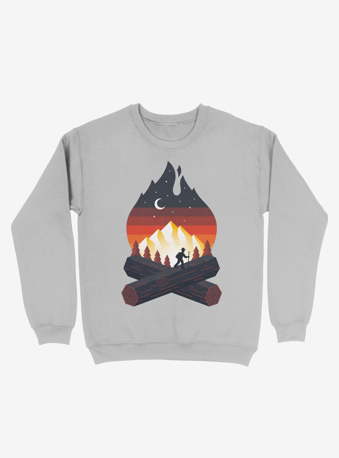 Wildfire Adventure Outline Crew Sweatshirt, , hi-res