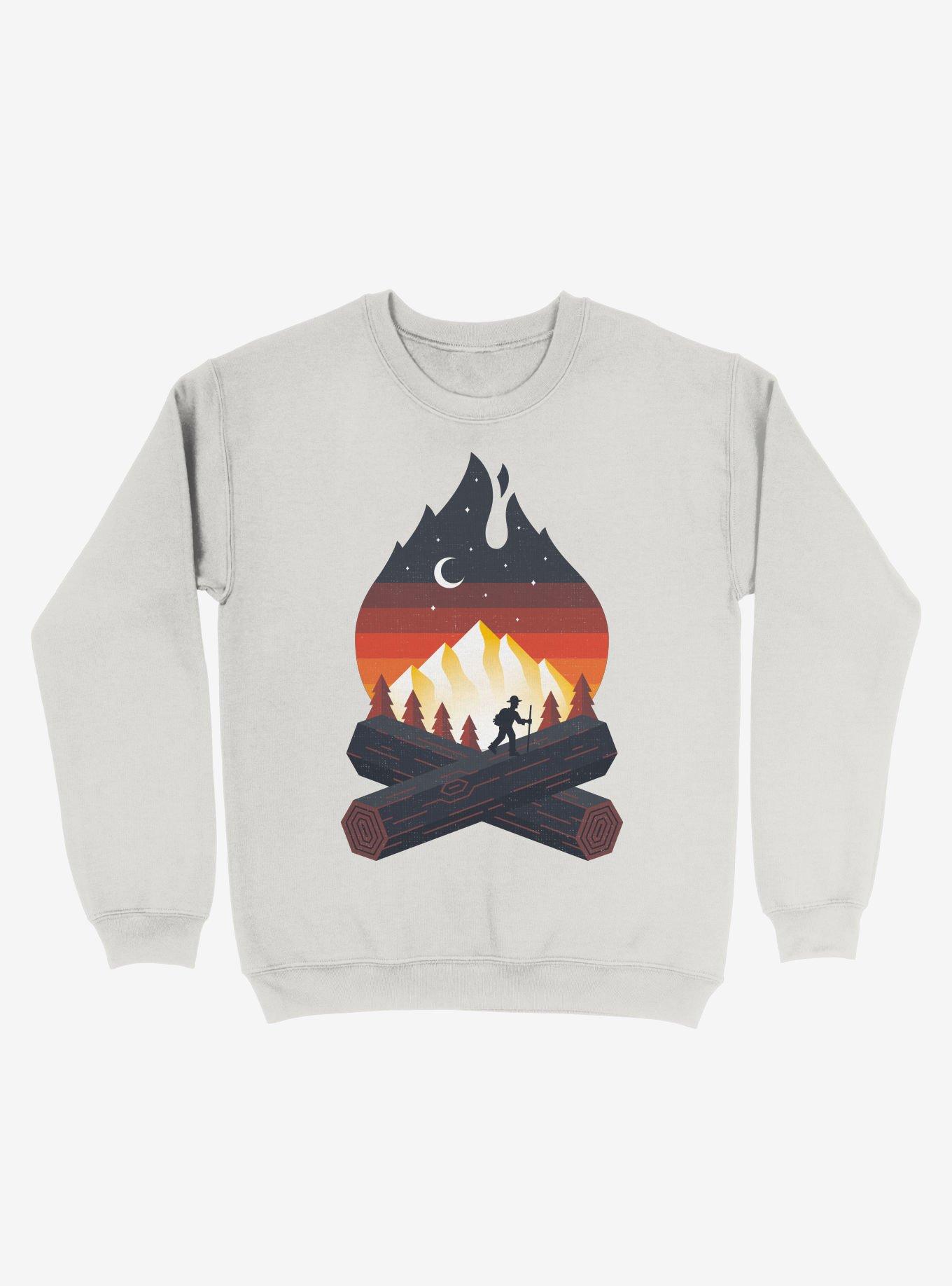 Wildfire Adventure Outline Crew Sweatshirt, , hi-res