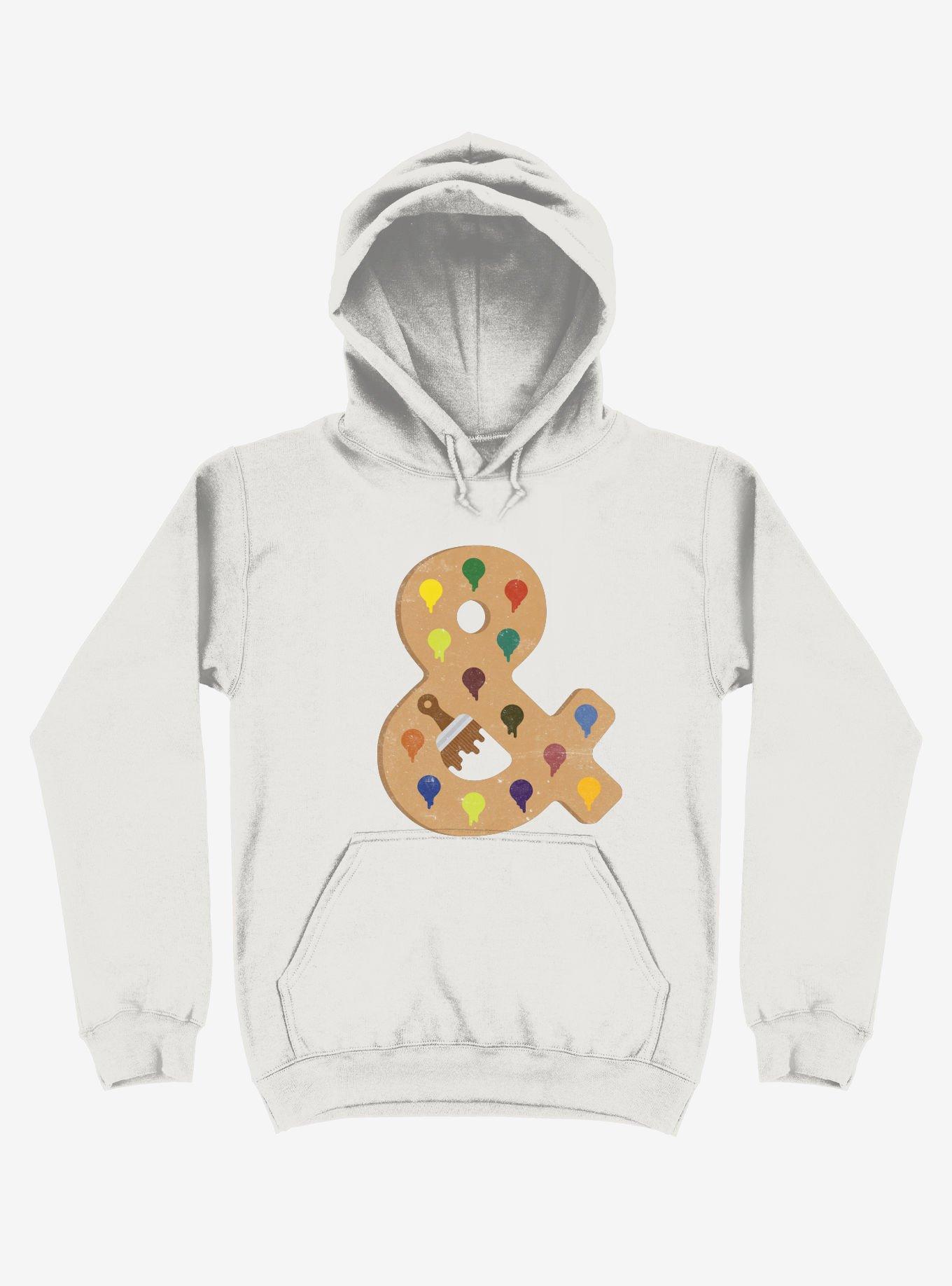 Arts & Crafts Hoodie, WHITE, hi-res