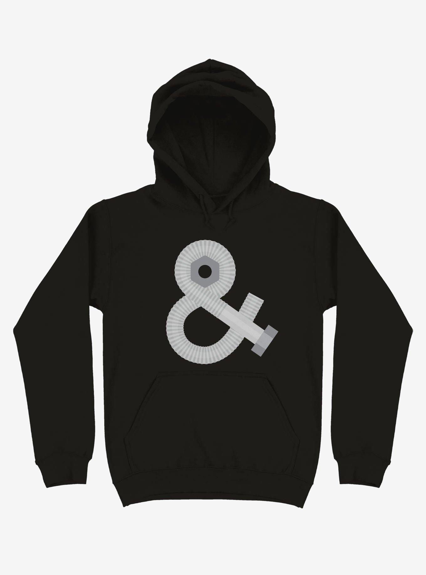 Nuts & Bolts Hoodie, BLACK, hi-res