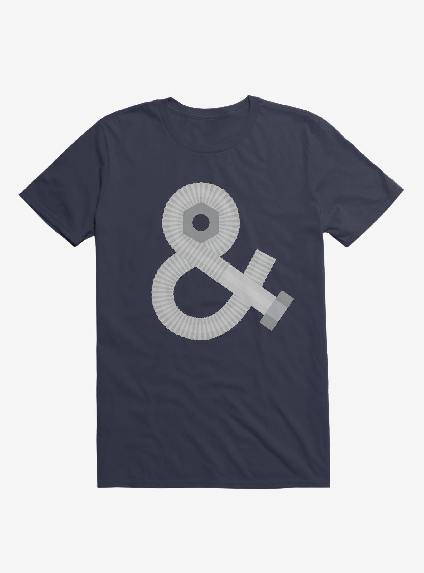 Nuts & Bolts T-Shirt, NAVY, hi-res