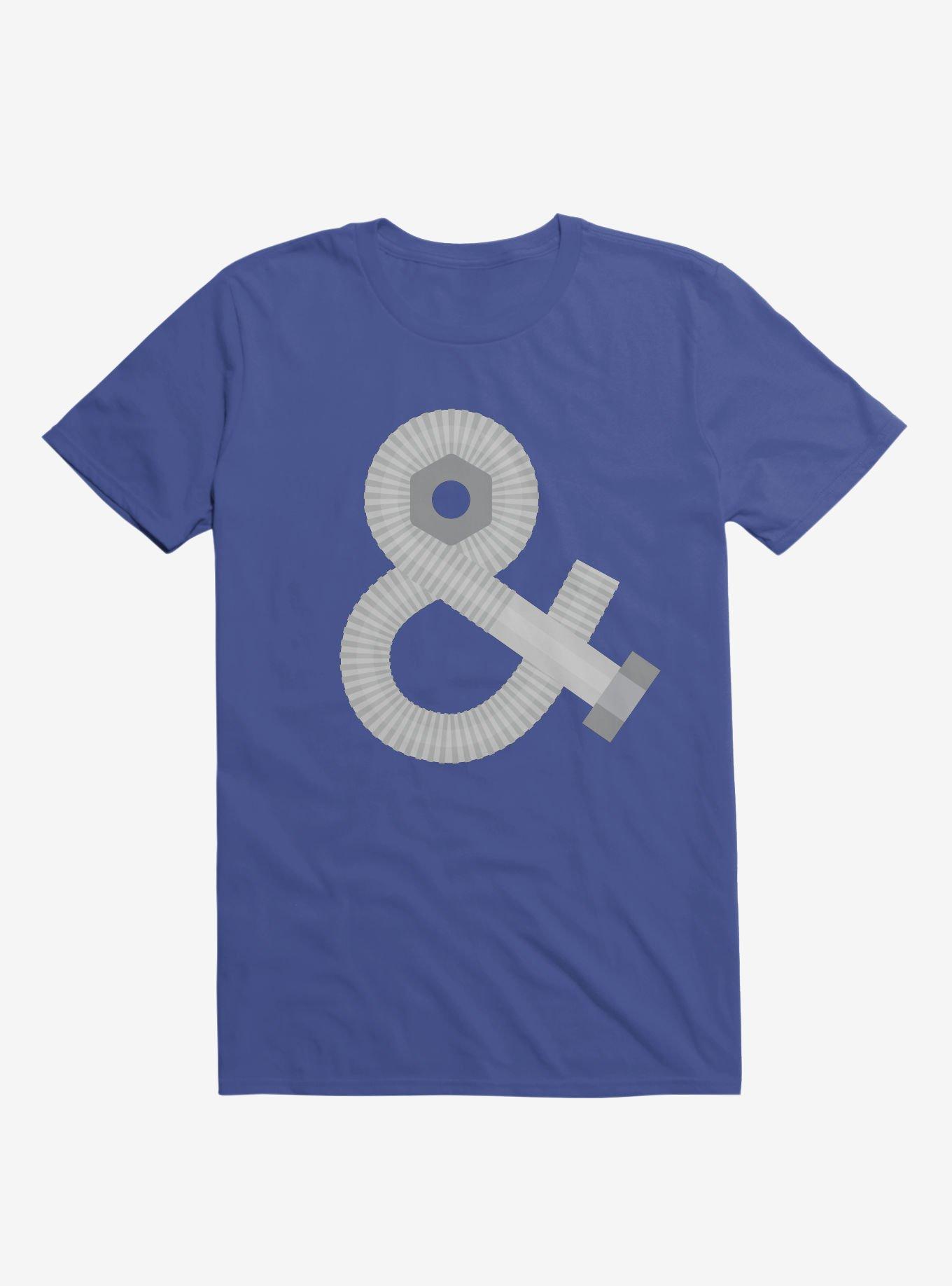 Nuts & Bolts T-Shirt, ROYAL, hi-res