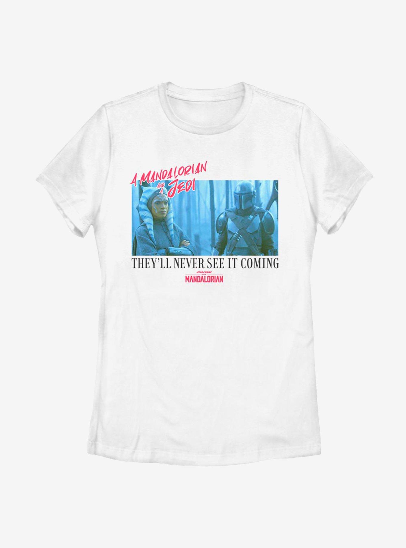 Star Wars The Mandalorian Season 2 And A Jedi Ahsoka Womens T-Shirt, WHITE, hi-res