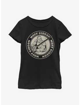 Star Wars The Mandalorian Moff Gideon Circle Youth Girls T-Shirt, , hi-res