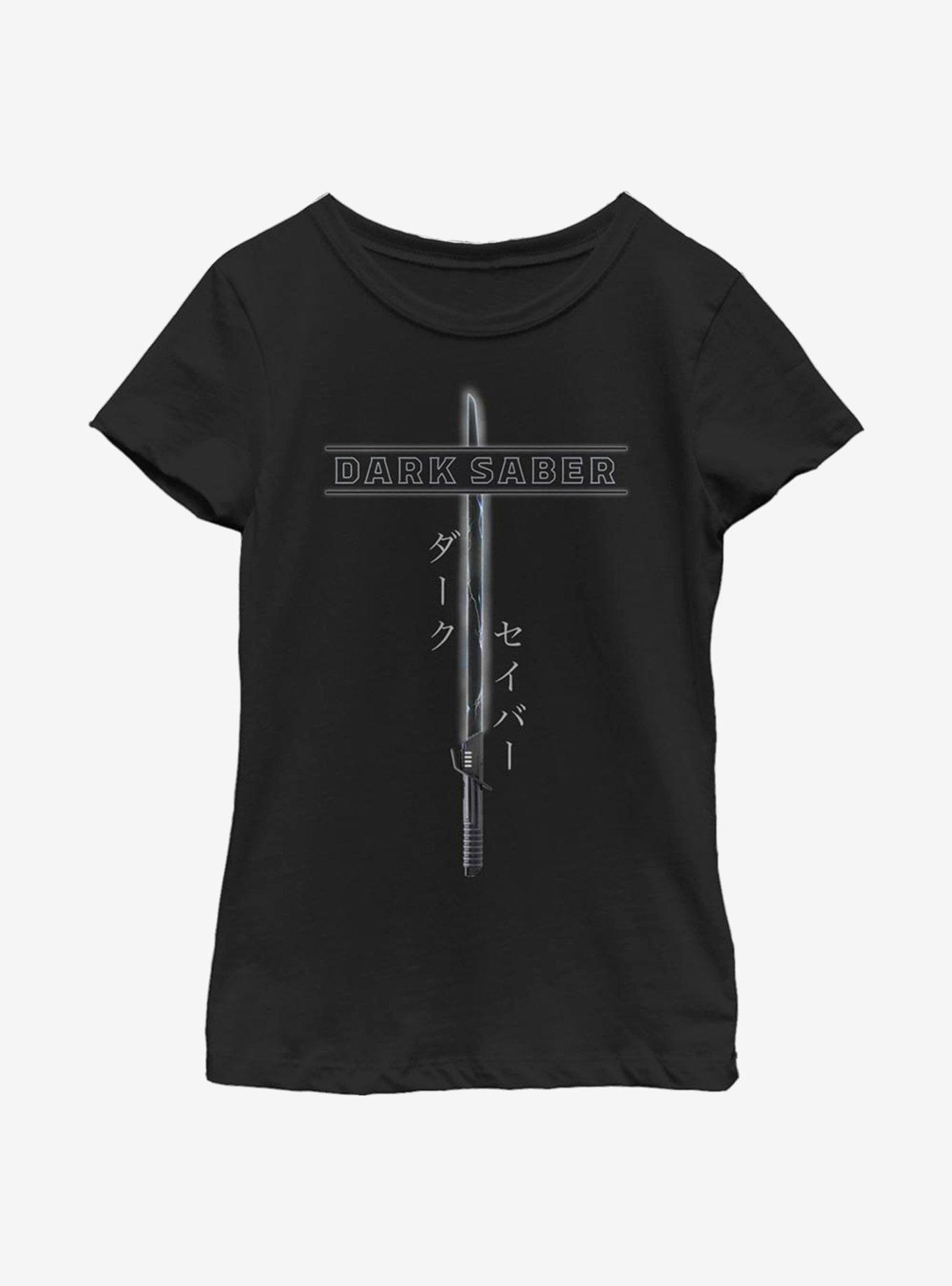 Star Wars The Mandalorian Dark Saber Youth Girls T-Shirt, , hi-res