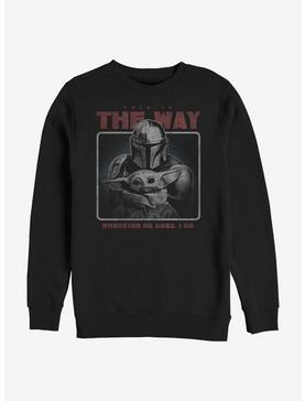 Star Wars The Mandalorian Retro Way Sweatshirt, , hi-res
