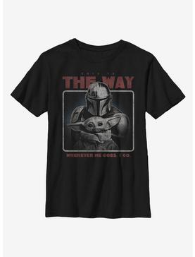 Star Wars The Mandalorian Retro Way Youth T-Shirt, , hi-res