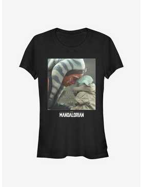 Star Wars The Mandalorian Ahsoka Tano The Child Sense Fear Girls T-Shirt, , hi-res