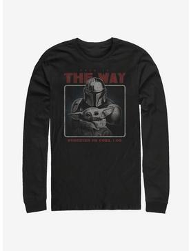 Star Wars The Mandalorian Retro Way Long-Sleeve T-Shirt, , hi-res