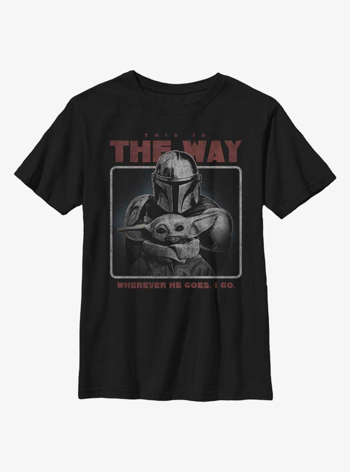 Star Wars The Mandalorian Retro Way Youth T-Shirt, , hi-res