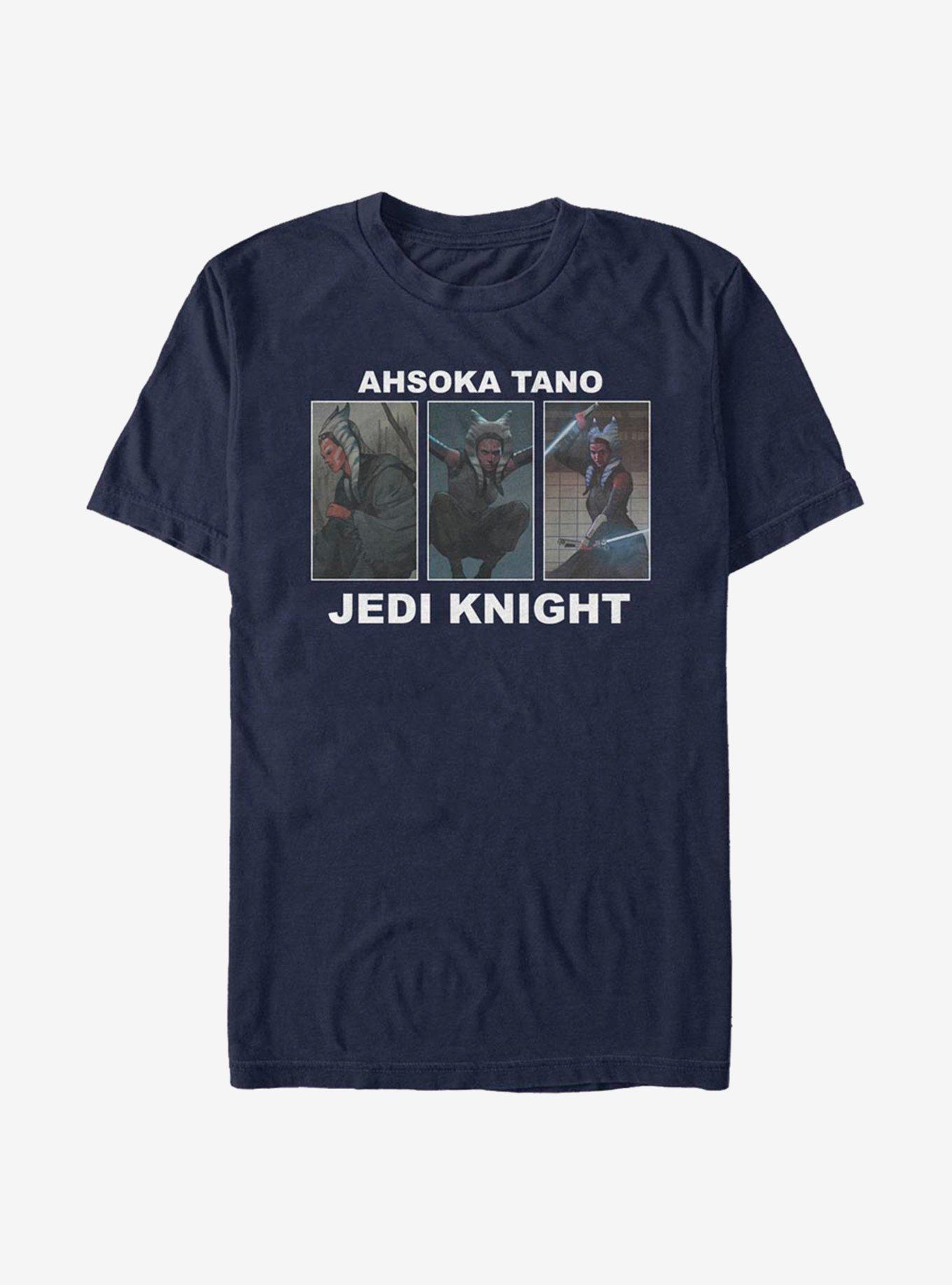 Star Wars The Mandalorian Ahsoka Tano Jedi Knight T-Shirt, NAVY, hi-res