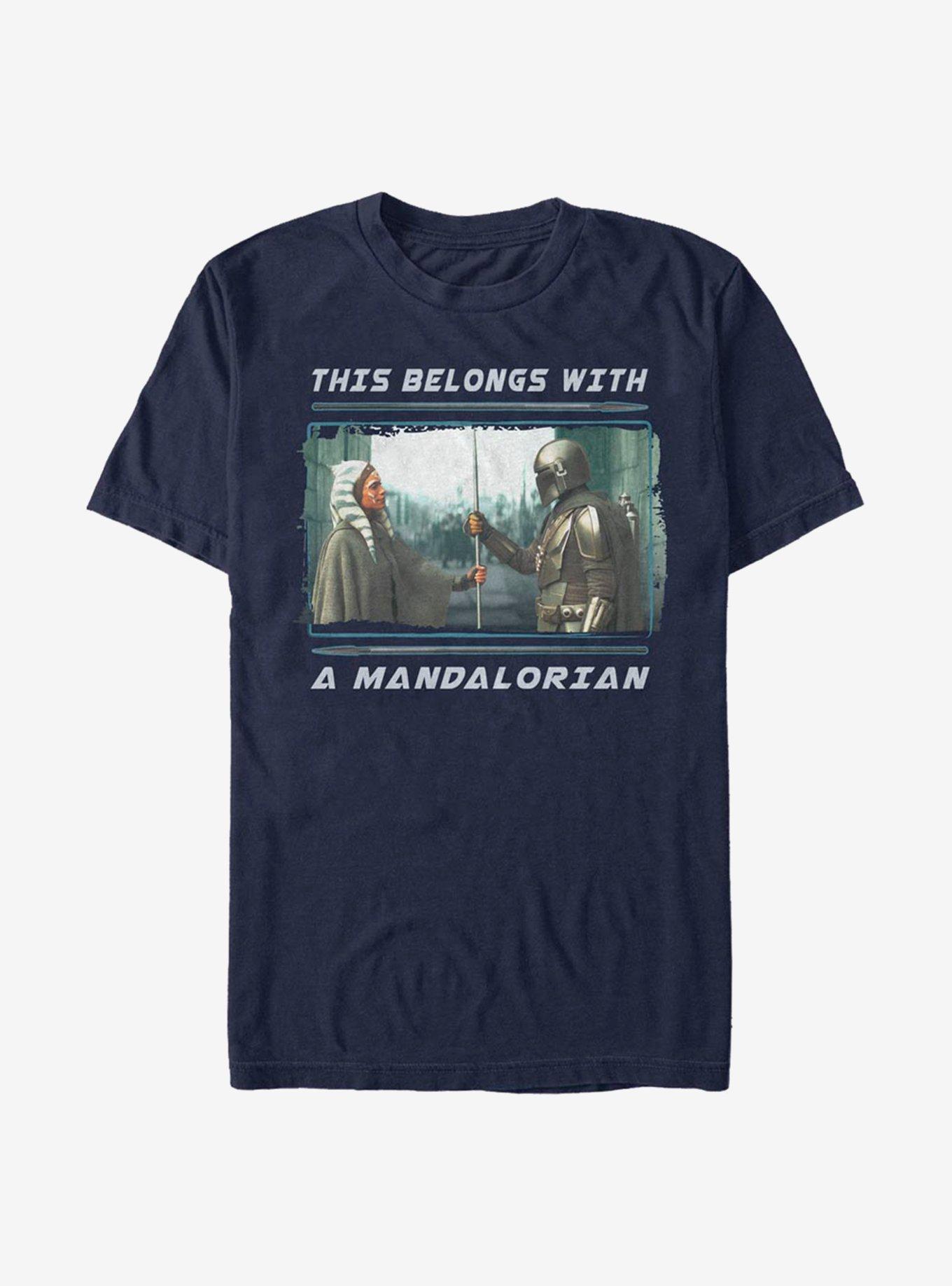 Star Wars The Mandalorian Belongs With A T-Shirt