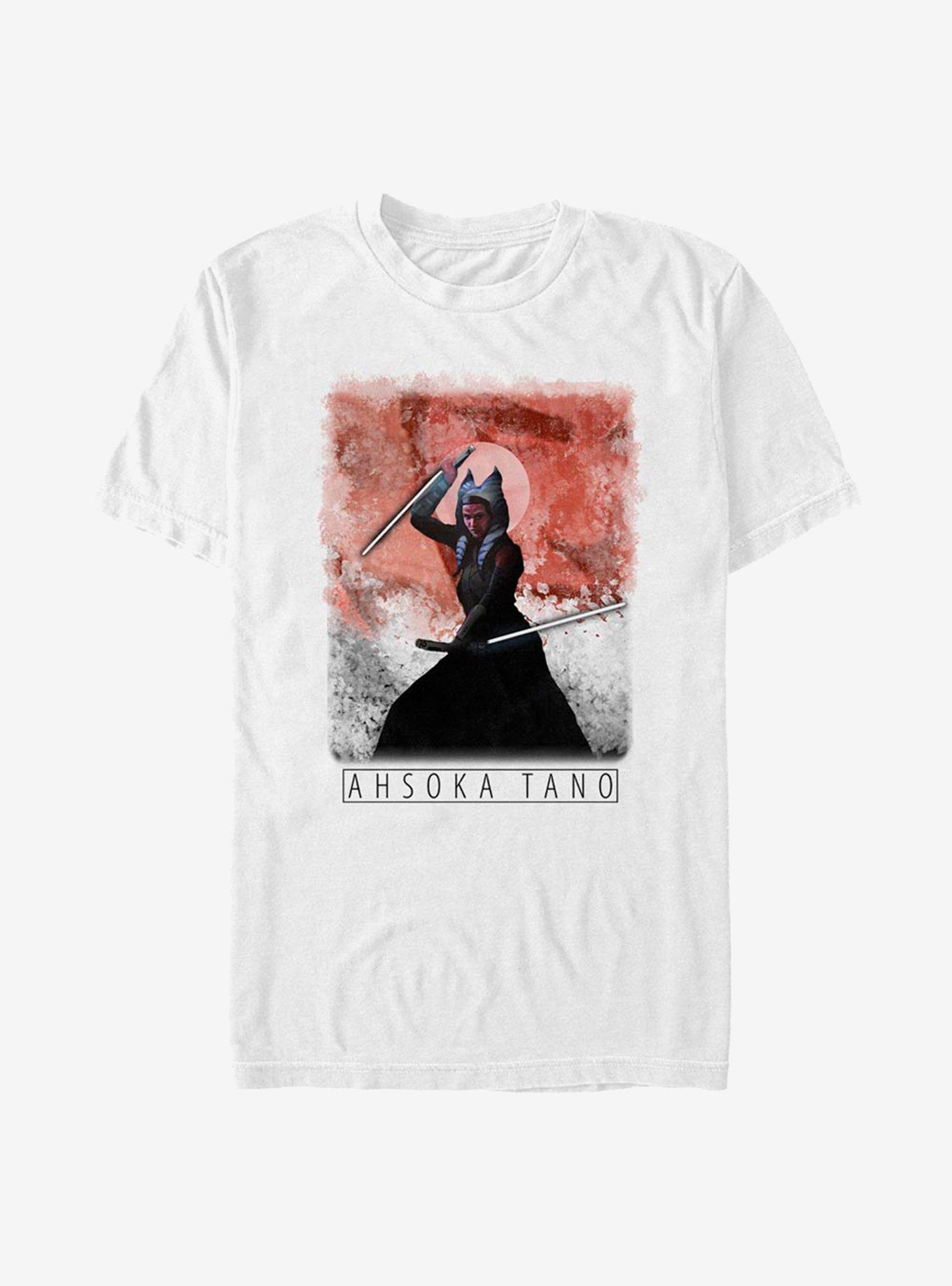 Star Wars The Mandalorian Mandomon Epi5 Saber T-Shirt, WHITE, hi-res