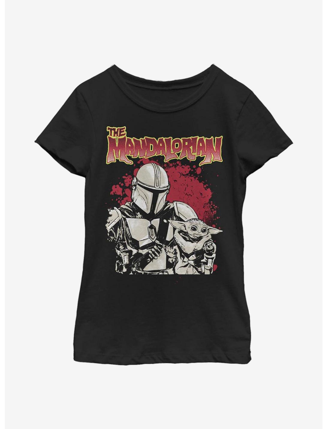 Star Wars The Mandalorian Nice Pair Youth Girls T-Shirt, BLACK, hi-res