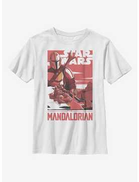 Star Wars The Mandalorian Mad Mando Poster Youth T-Shirt, , hi-res