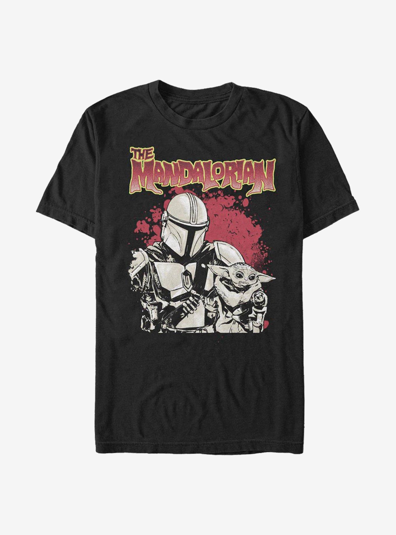 Star Wars The Mandalorian Nice Pair T-Shirt, BLACK, hi-res view 1