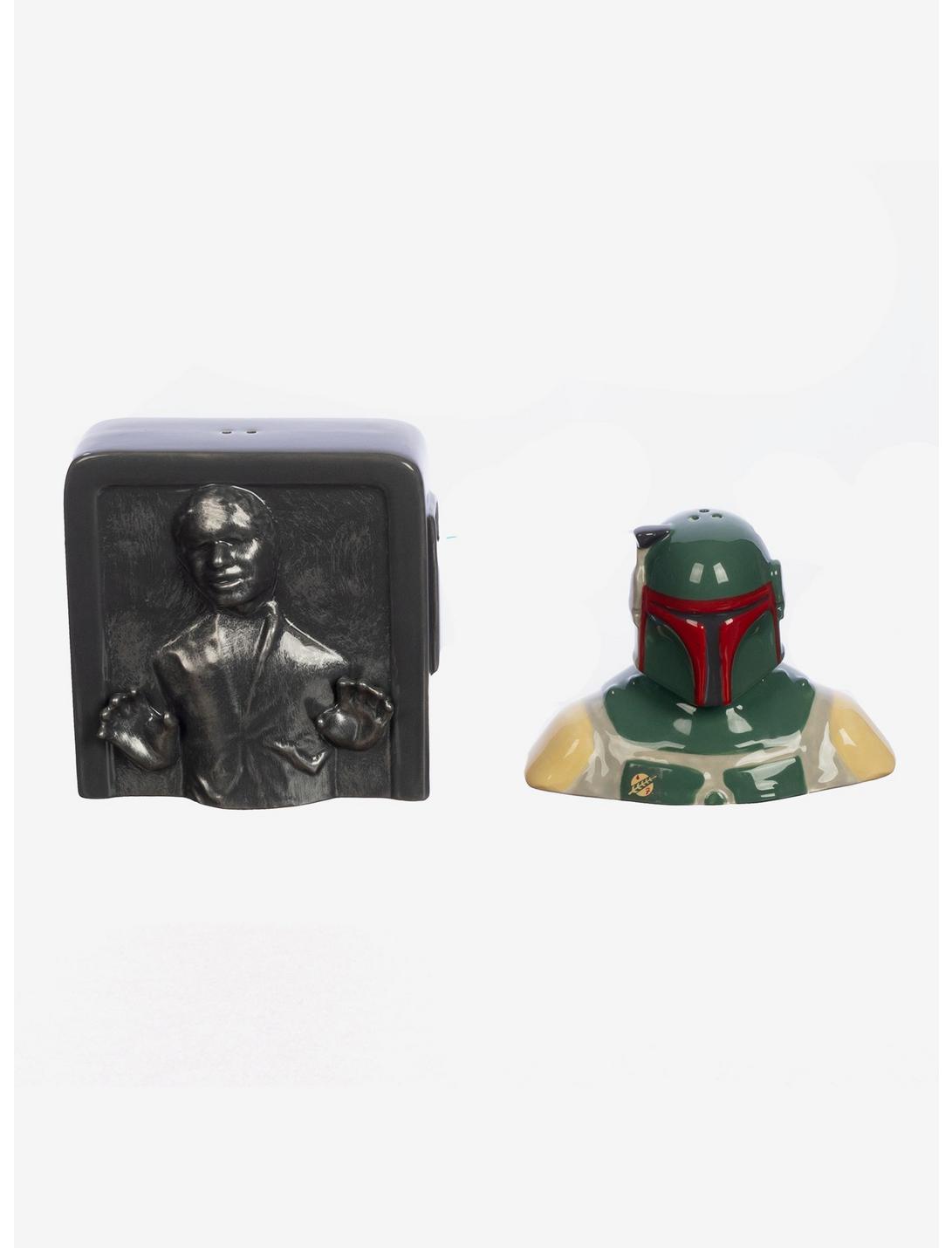 Star Wars Boba Fett & Han Solo Carbonite Salt & Pepper Shaker Set, , hi-res