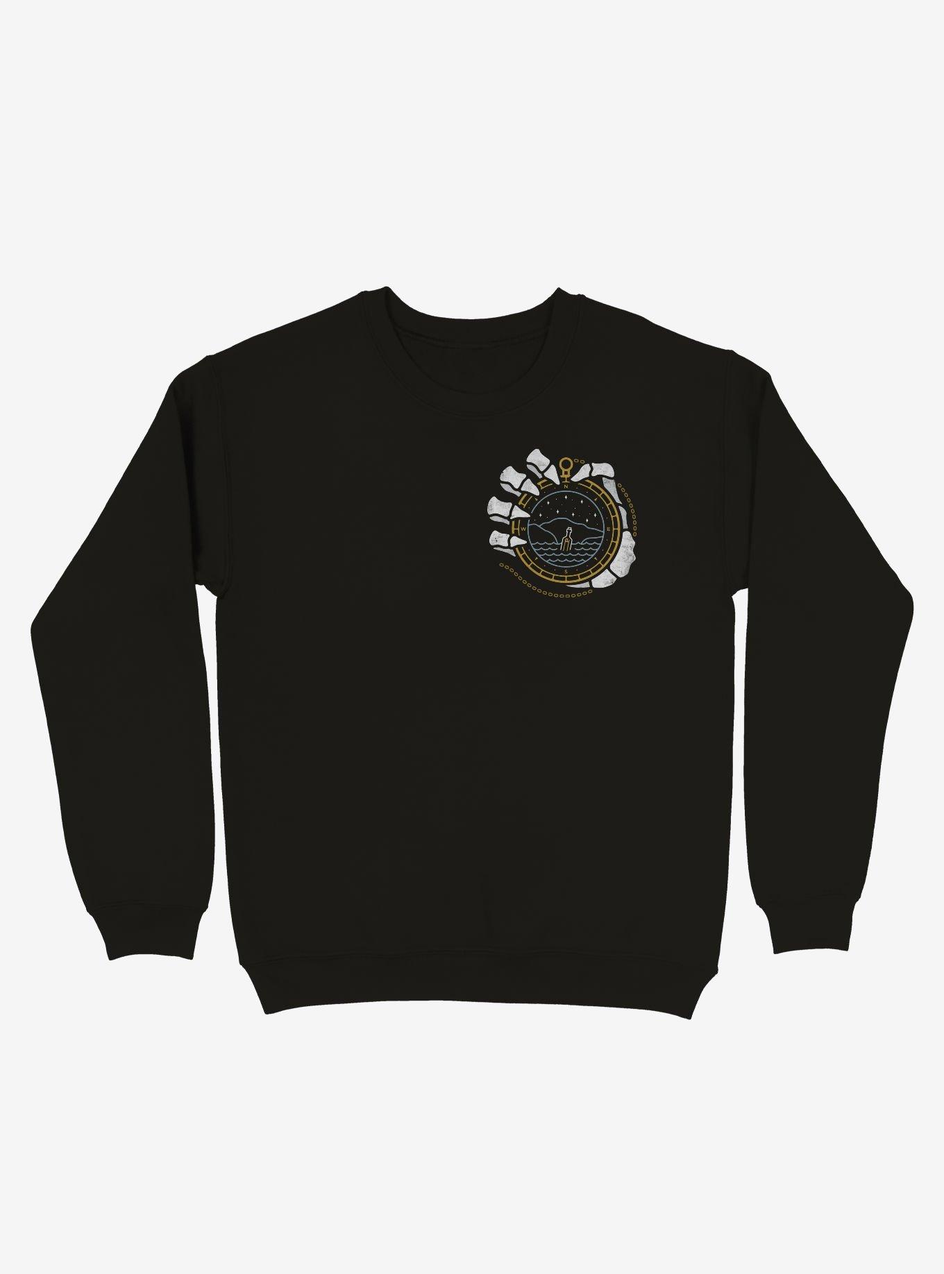 Dead In The Water Crew Sweatshirt, , hi-res