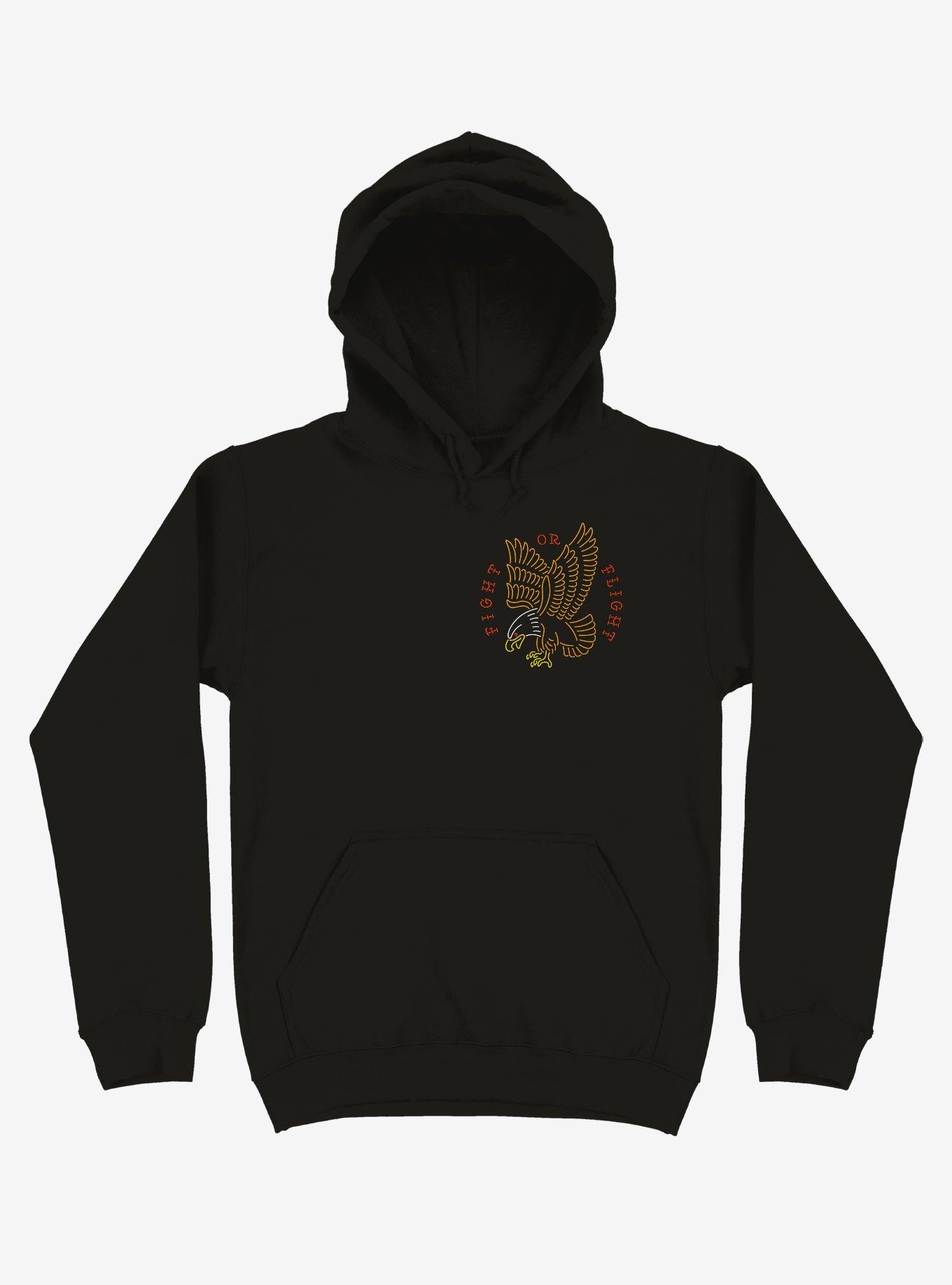 Fight Or Flight Eagle Hoodie