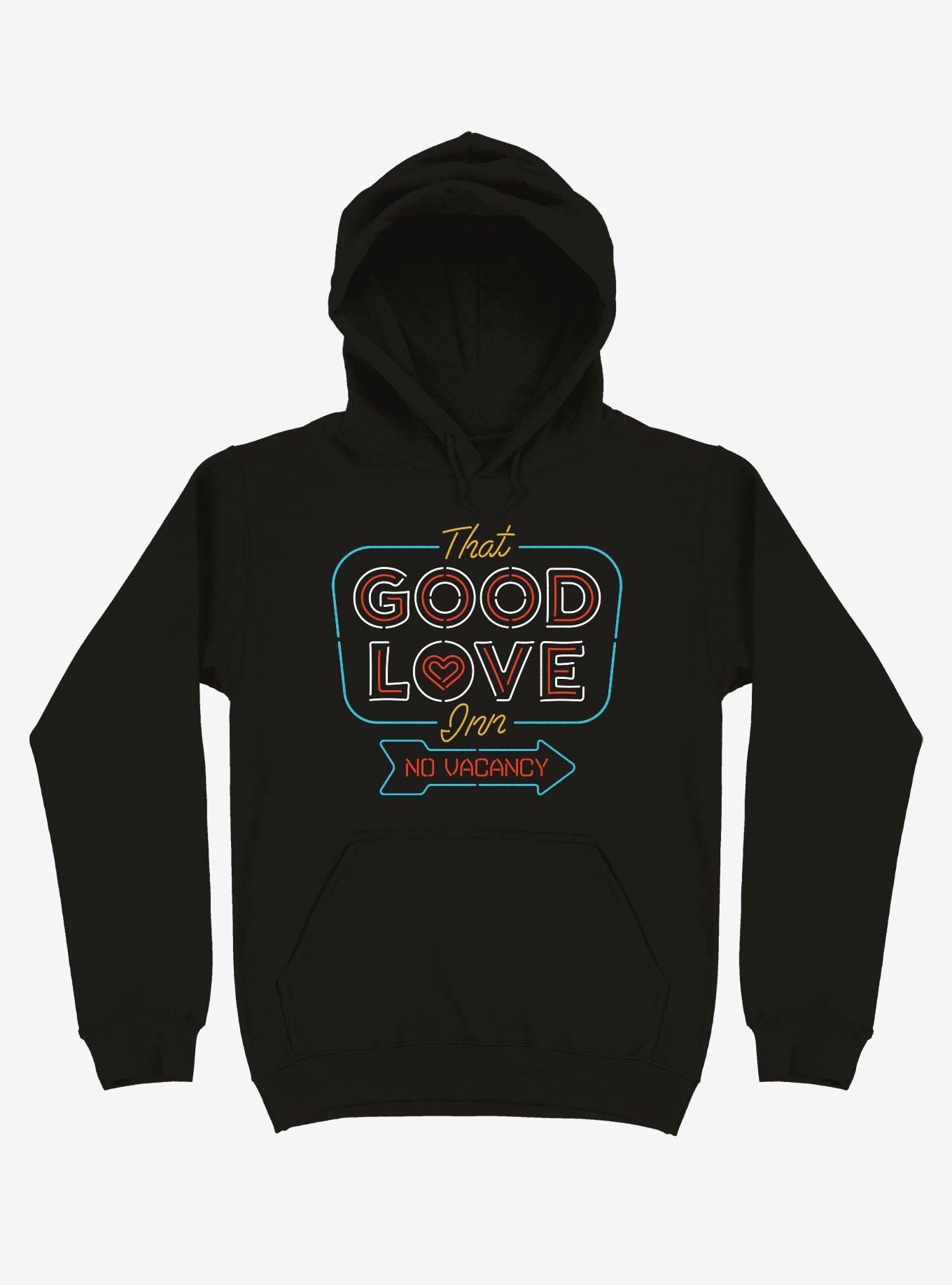 Good Love Inn No Vacancy Hoodie, BLACK, hi-res