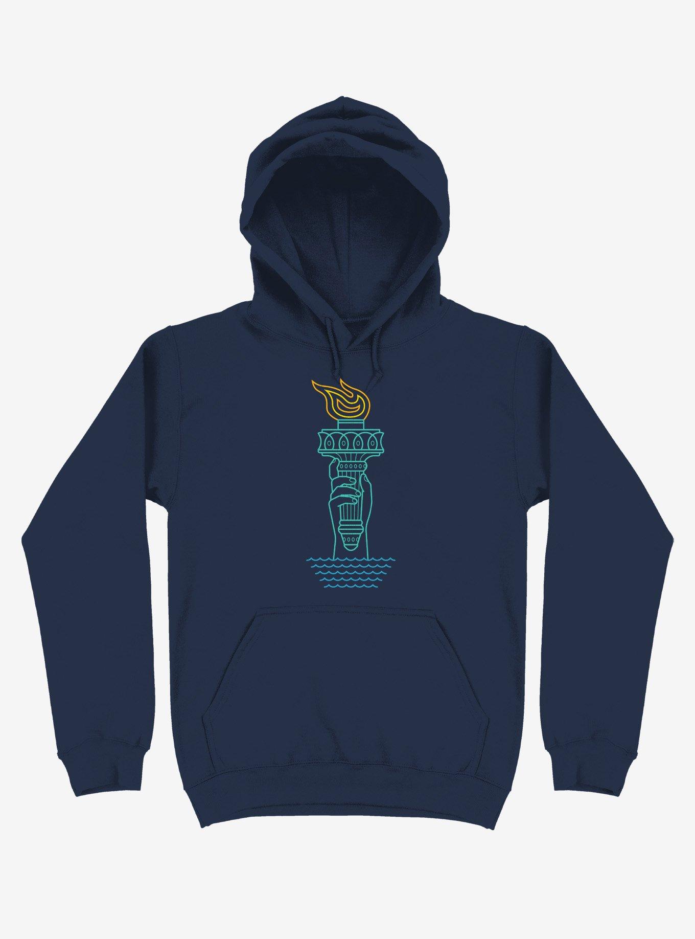 Rising Tide Statue Of Liberty Hoodie, , hi-res